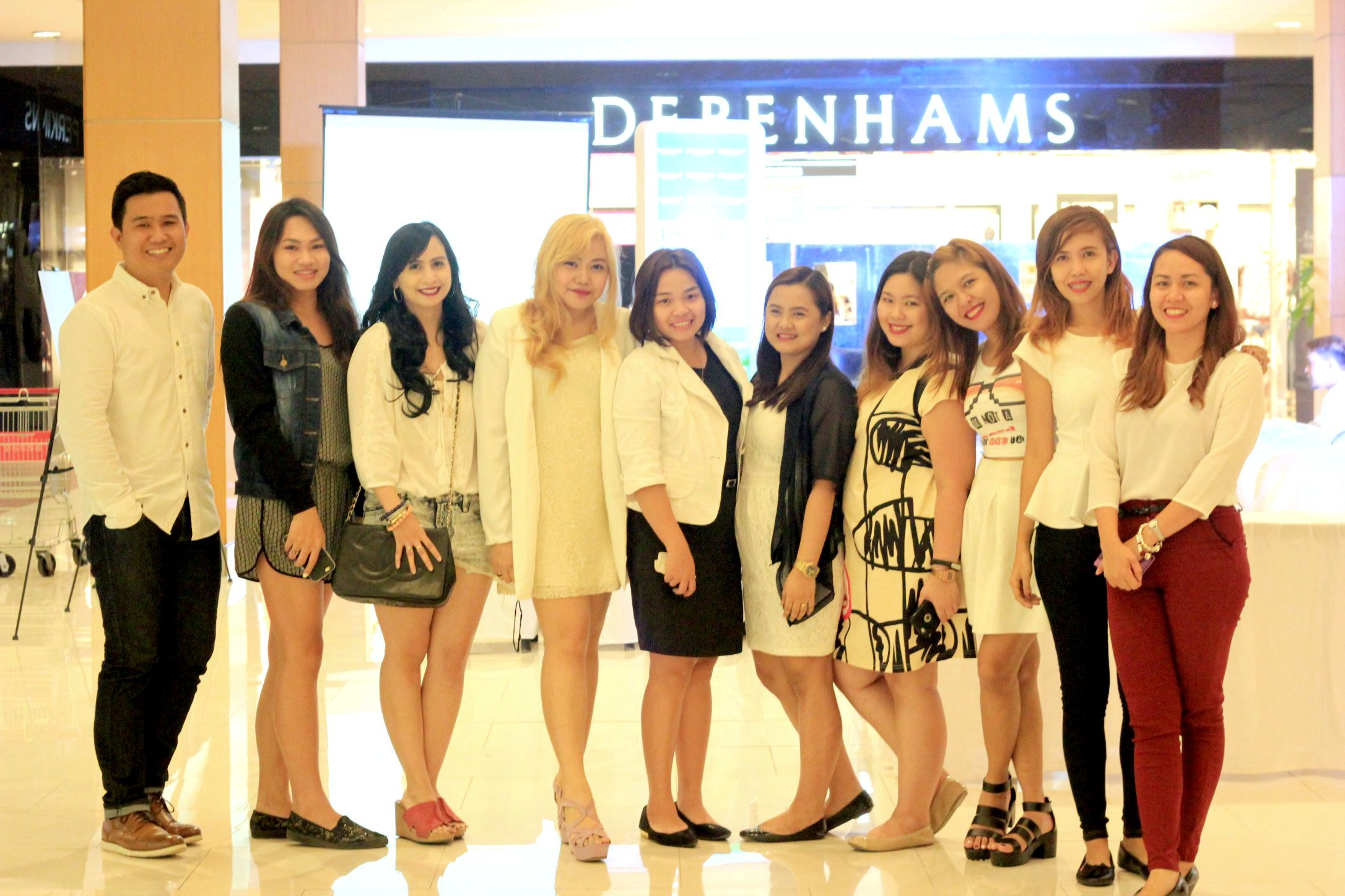 Members of Davao Bloggers Society at the Abreeza Fashion Forum: Brow Basics and Trends with Browhaus Manila